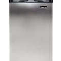 3.0 cu ft. Upright Freezer Stainless Steel Look A814