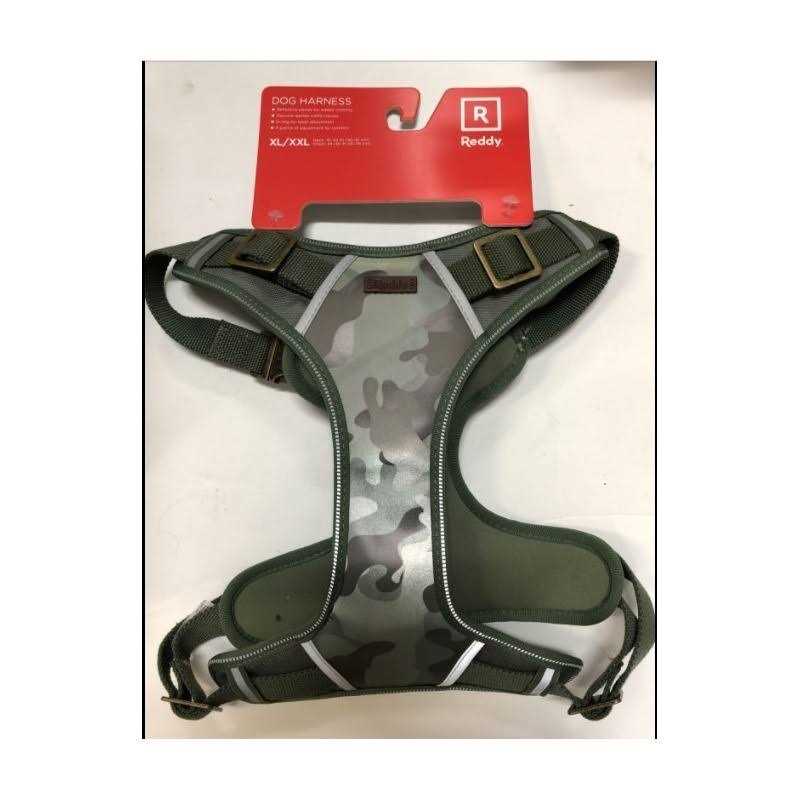 Reflective Camo Dog Harness K5153