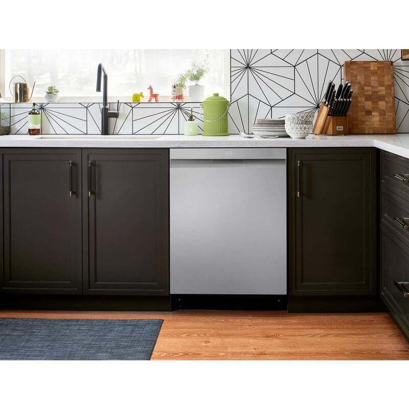 24 in. Smart Wi-Fi Dishwasher with 3rd Rack, Stainless Steel Z60823