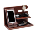 Wood Cell Phone Holder Organizer W2823