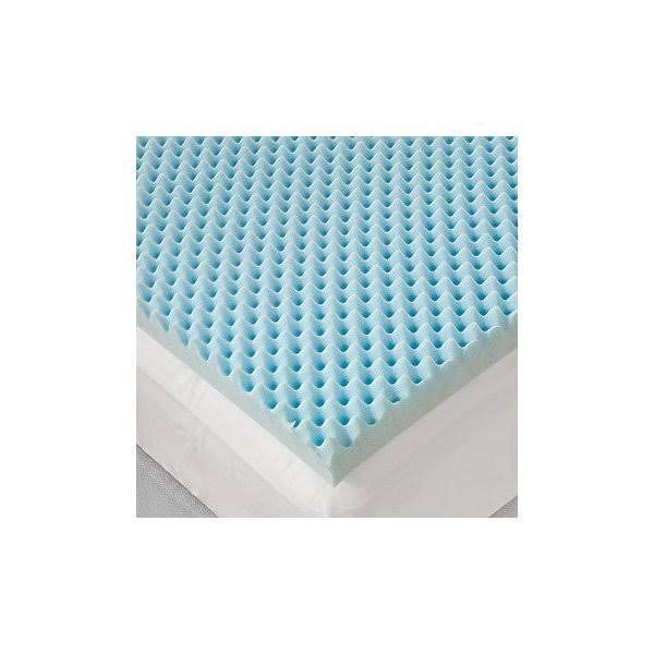3-Inch Gel Memory Foam Topper Blue Cal King T248