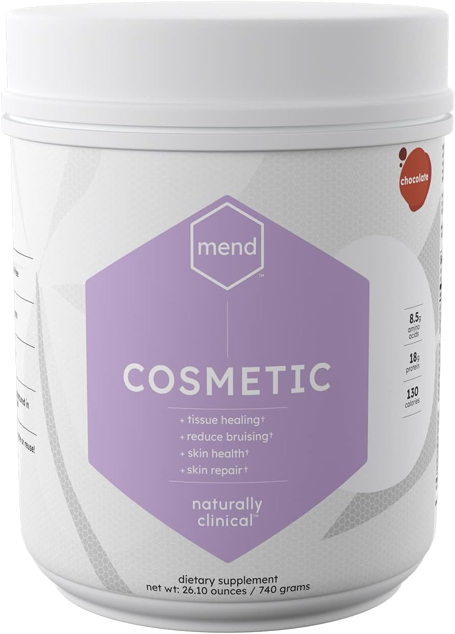 Skin Healing Supplement Powder with Arnica, Whey Protein, Collagen, Bromelain, Chocolate, 20 Servings Pack of 2 M917674