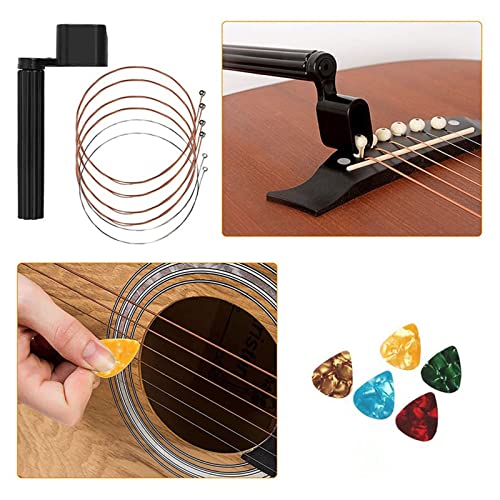 72PCS Guitar Repairing Maintenance Tool Kit with Strings Picks C559