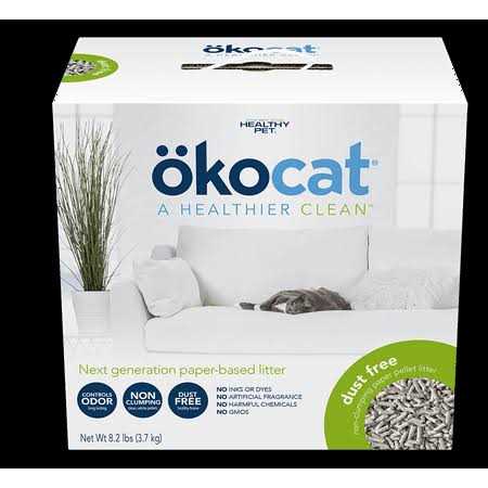 Natural Dust-Free Paper Cat Litter P82272