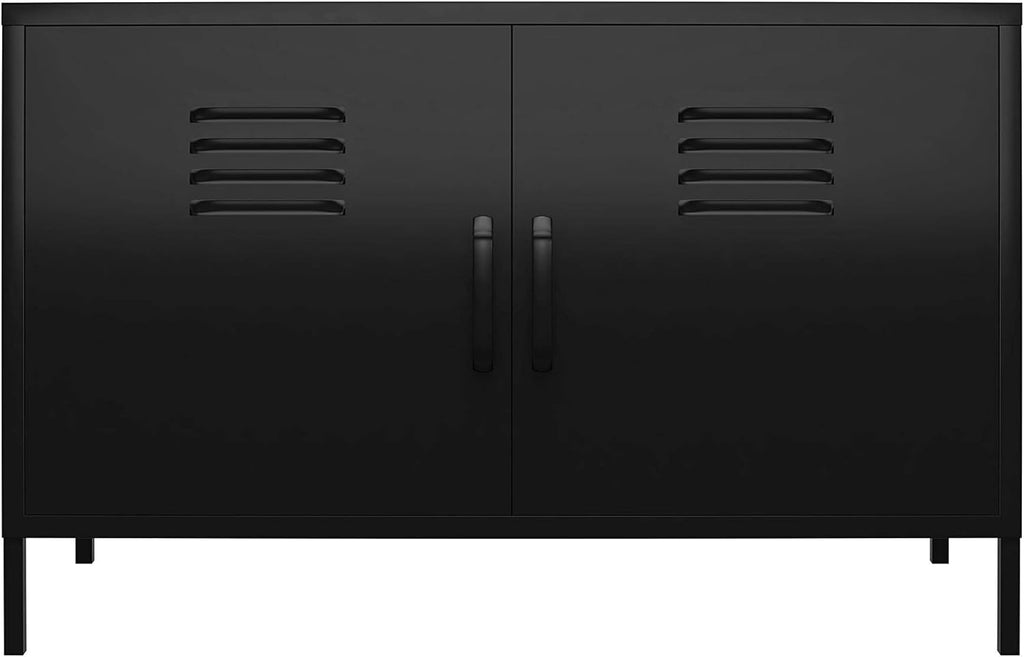 2 Door Metal Accent Cabinet T249848