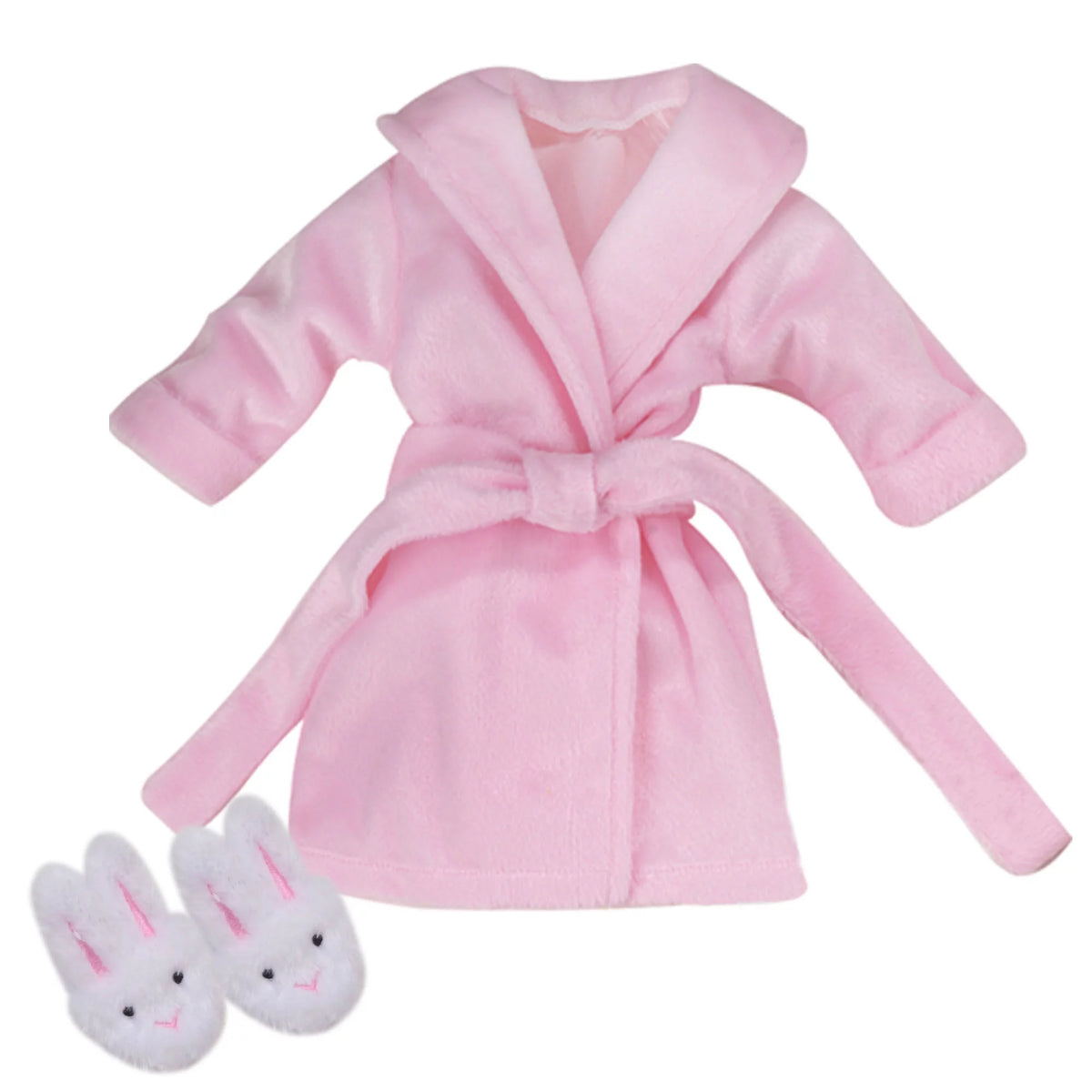 Pink Doll Robe and Slippers D543202