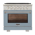 36 5.2 cu. ft. Propane Gas Range Light Blue C520410