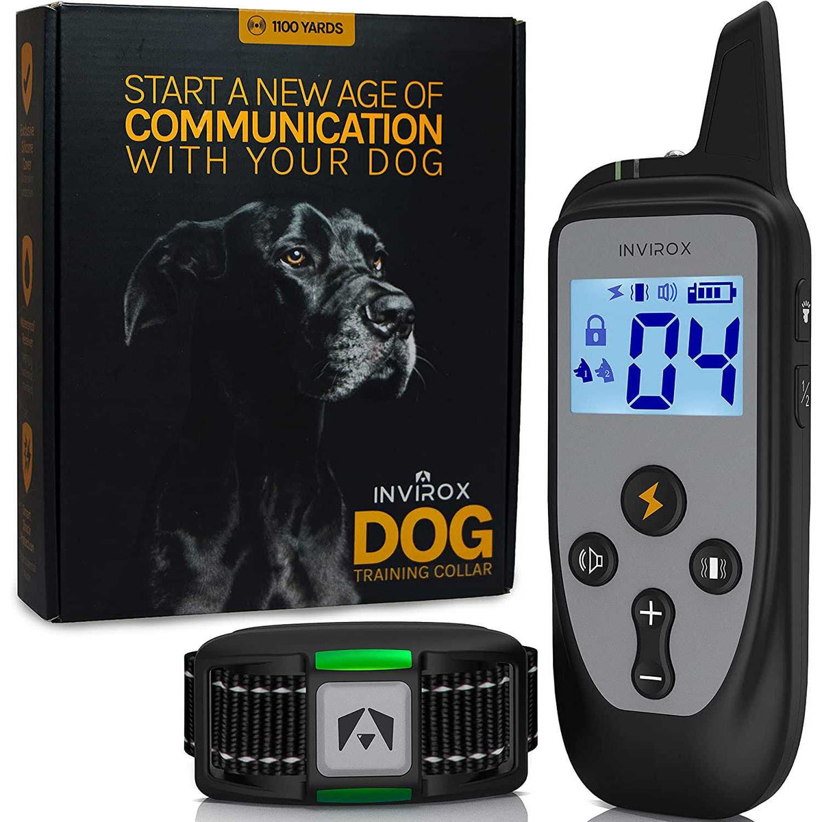 Dog Shock Collar 123 Levels Dog Training Collar V268606