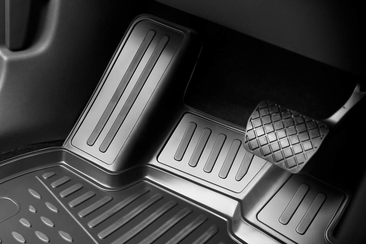 2020-2022 Ford Escape Black Floor Mats Seat Liner Set C1096