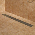 36x22 Brushed Stainless Steel Linear Shower Drain D646985