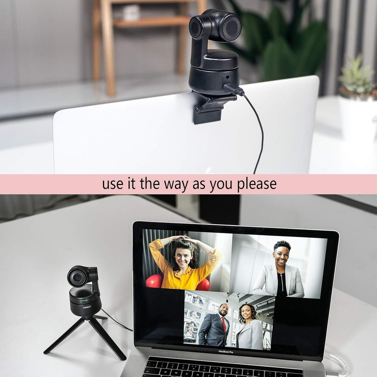 1080P Webcam with Microphone V3819