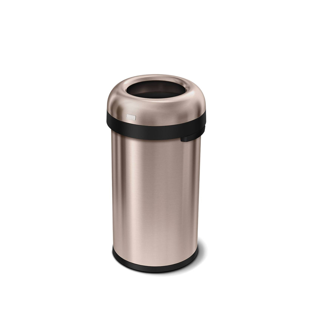 16 Gallon Rose Gold Steel Trash Can U47151