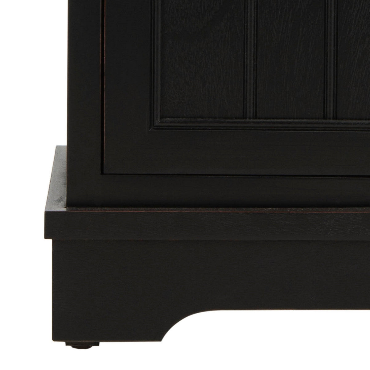 Distressed Black Cabinet A3409