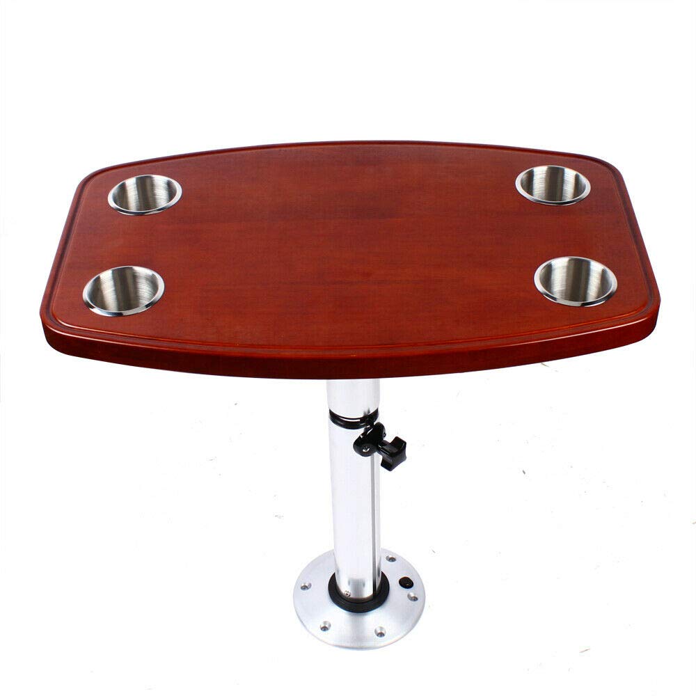 Boat Table with 4 Cup Holders Q623