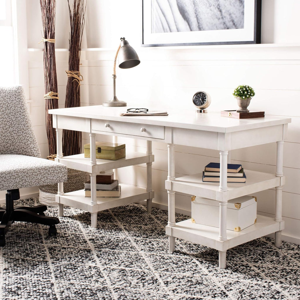 White Desk D756647
