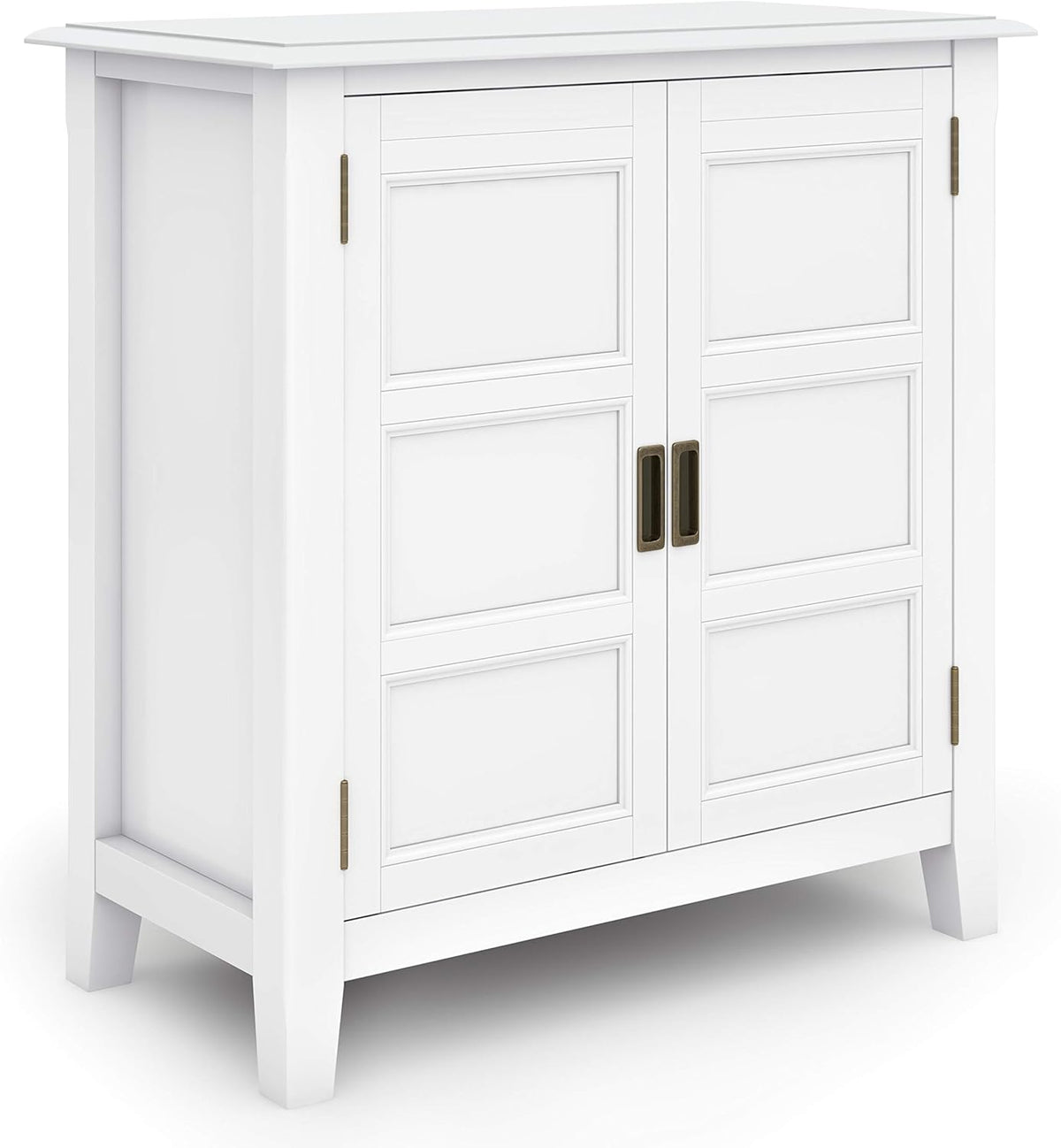 White 30 inch Wide 2 Door Low Storage Cabinet E37837