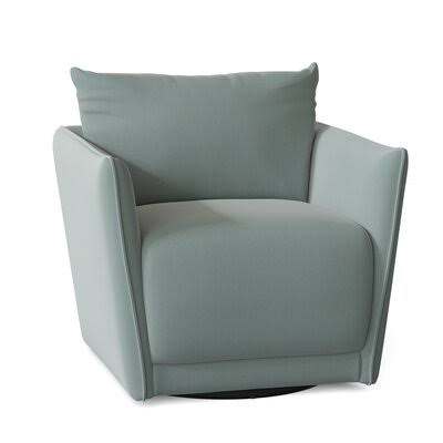 Wide Swivel Armchair Sunbrella Canvas Spa E648