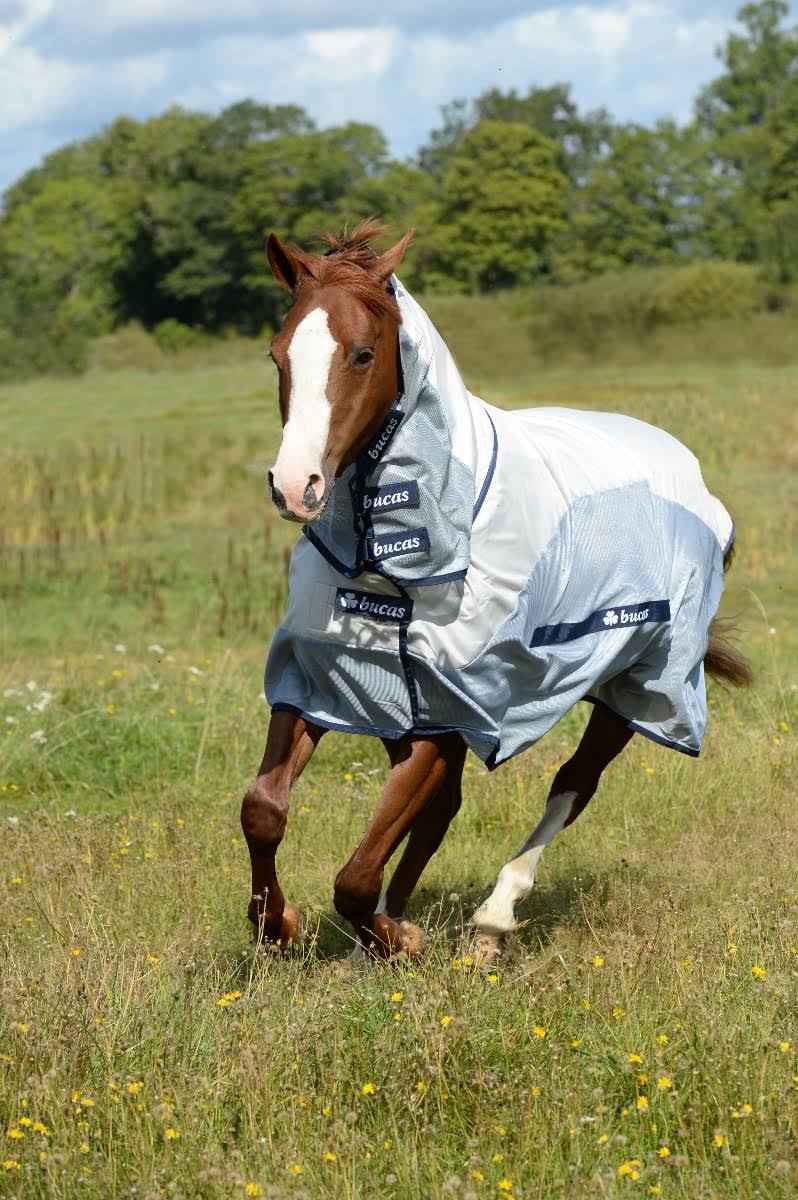 Silver Blue Full Neck Rain Sheet K73031