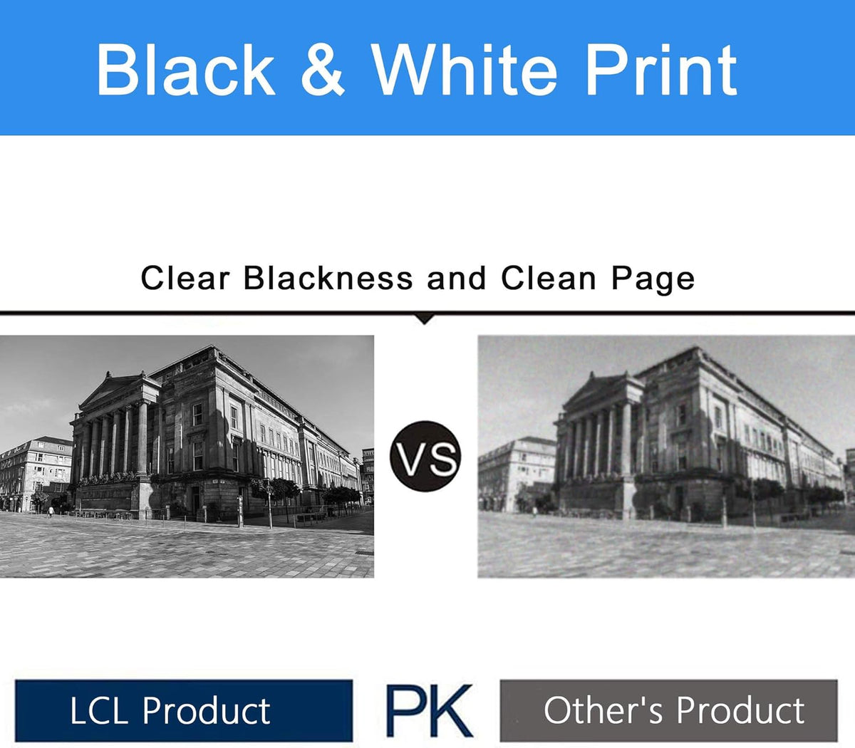 Compatible Toner Cartridge Replacement 1-Pack Black D7645