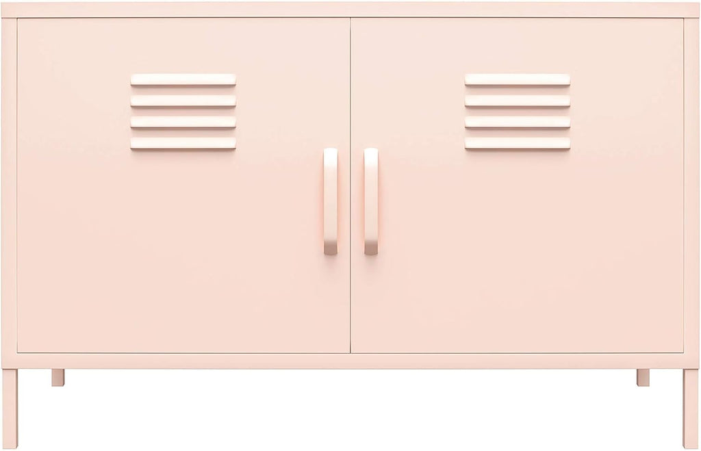 2 Door Metal Accent Cabinet T249848