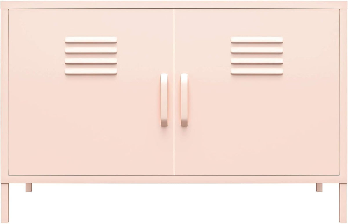 2 Door Metal Accent Cabinet T249848