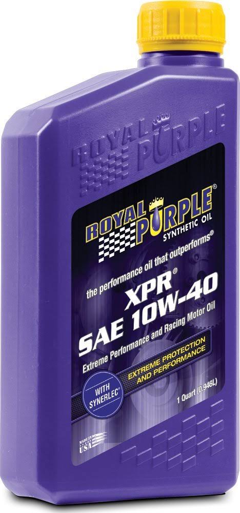 10W-40 Synthetic Racing Motor Oil 1 qt Case of 12 X527325