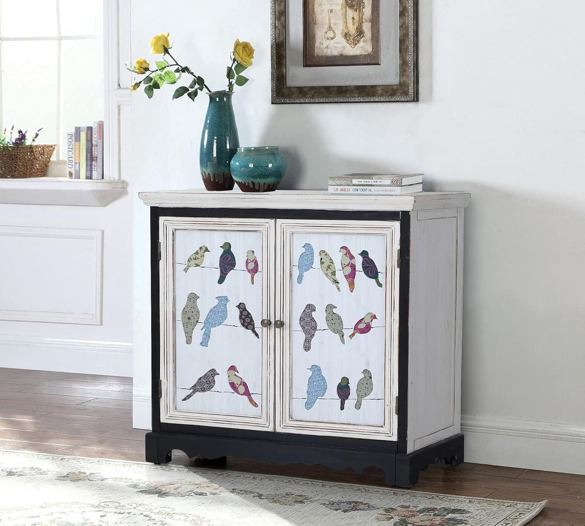 White 2 Door Storage Cabinet U630