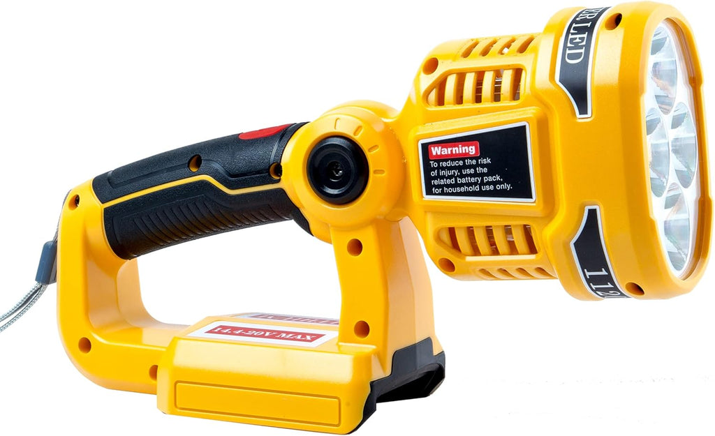 Cordless LED Work Light Flashlight with USB Port Pack of 2 T6508
