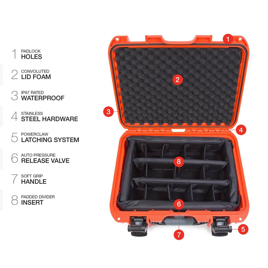 Orange Padded Case O117200