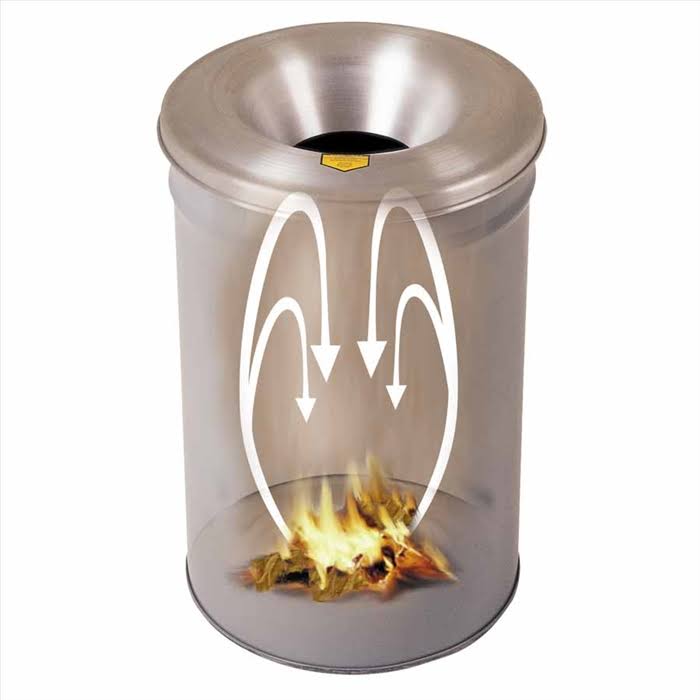 4-1/2 Gallon Gray Waste Receptacle X525