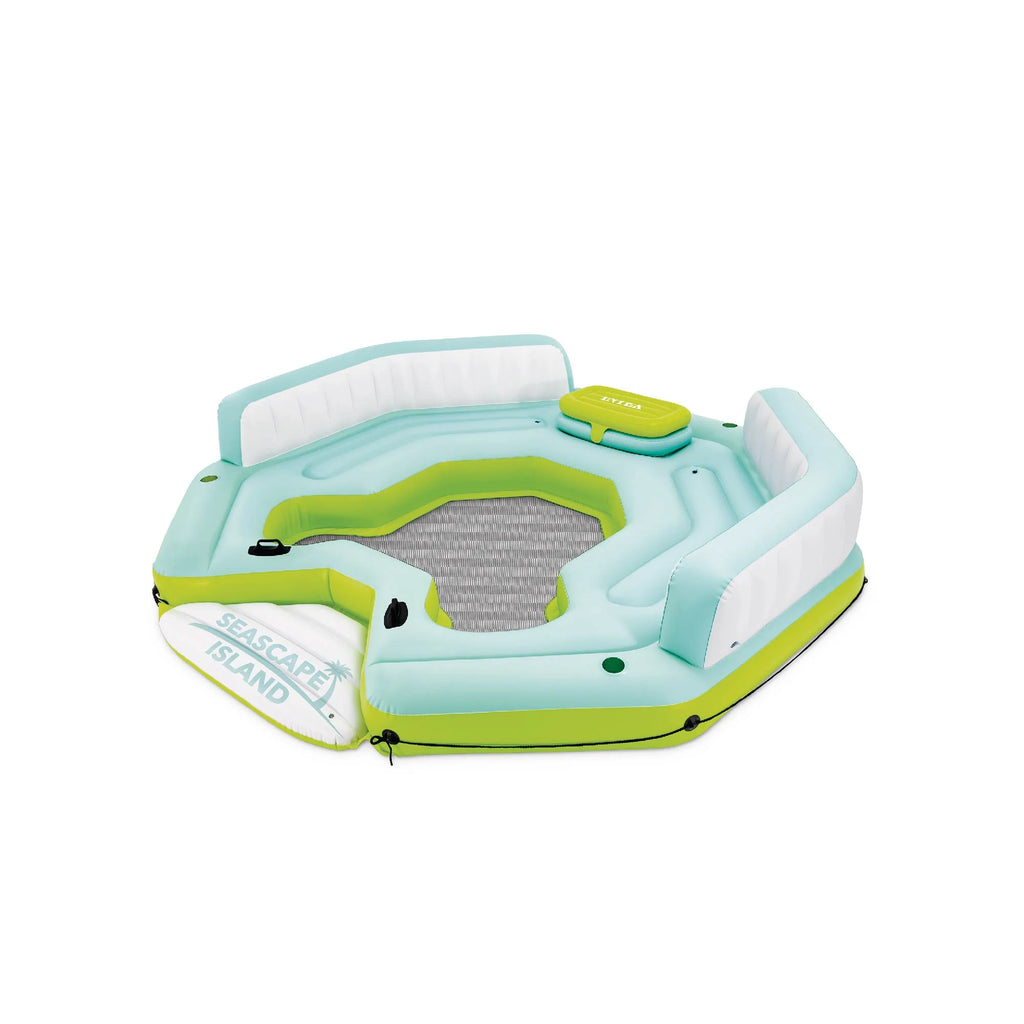Inflatable Water Lounge with Built In Cooler and Backrests J7774