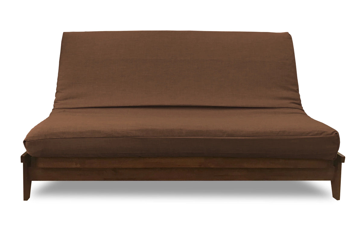 Linen Texture Polyester Futon Cover King Size J1729