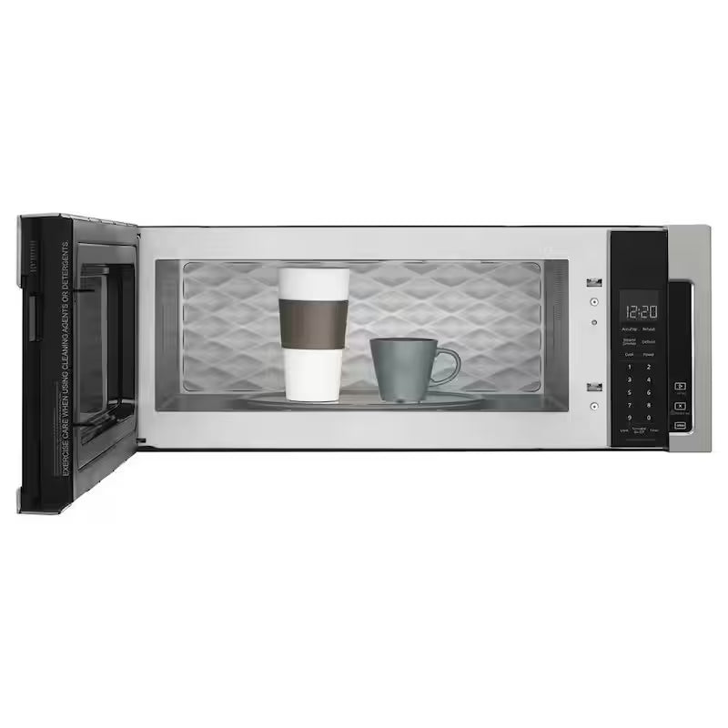 1.1 cu. ft. Low Profile Microwave Hood Combination Stainless Steel P403993