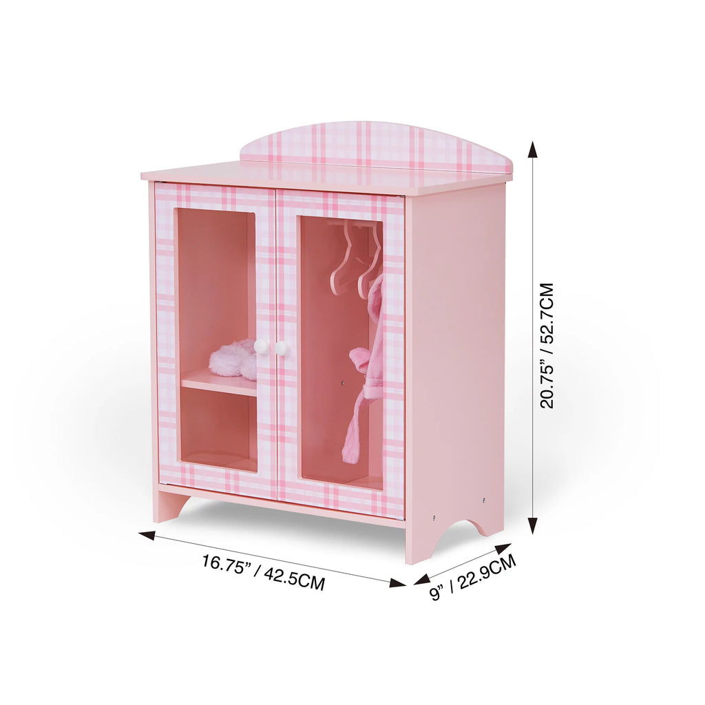 Pink Doll Robe and Slippers D543202