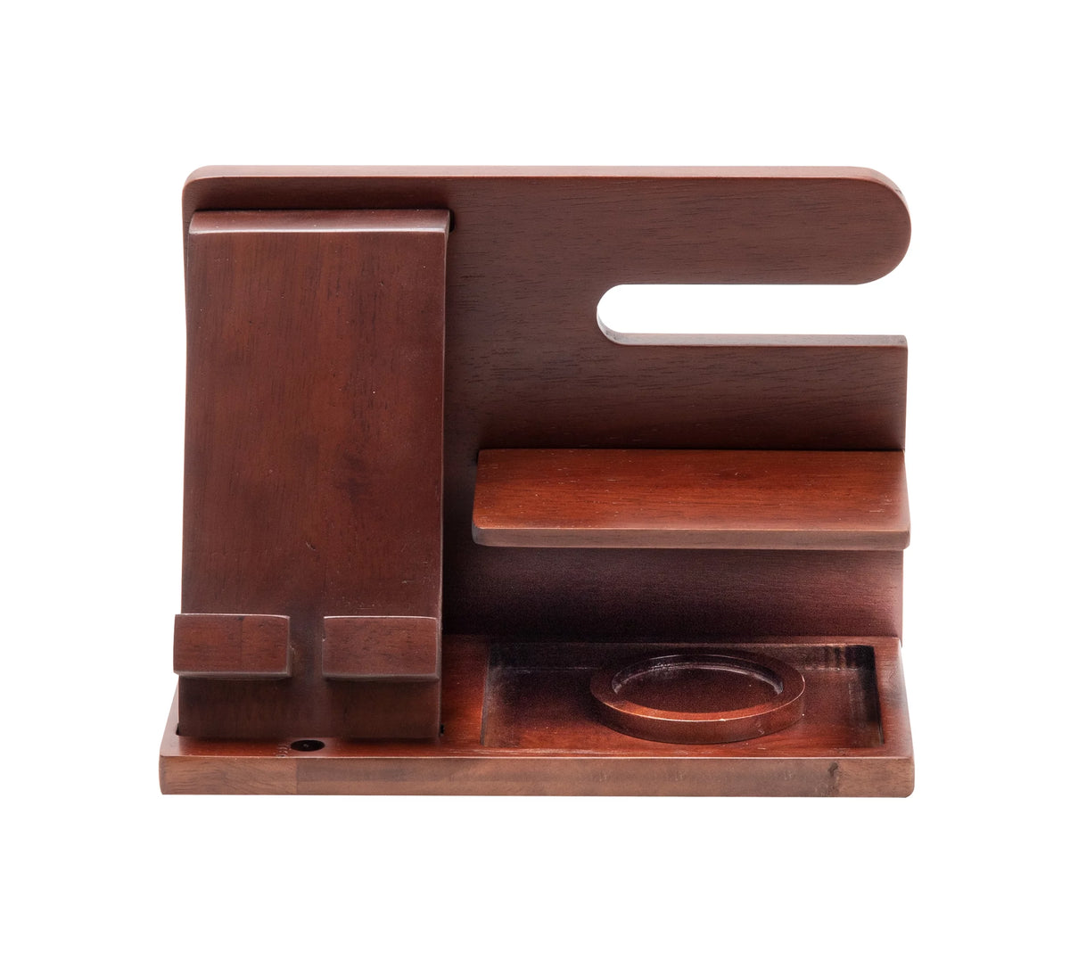 Wood Cell Phone Holder Organizer W2823