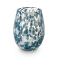 Teal Stemless Wine Glass Y272511