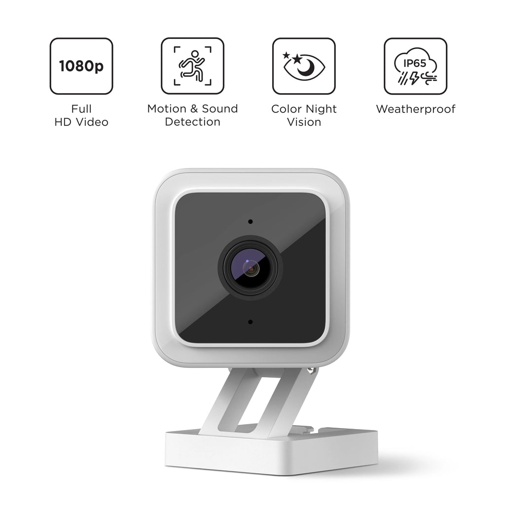 Outdoor Wired Wi-Fi Security Camera with Motion & Sound Detection V538645