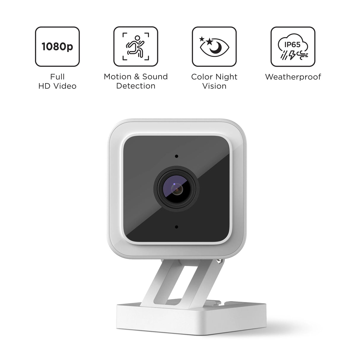Outdoor Wired Wi-Fi Security Camera with Motion & Sound Detection V538645