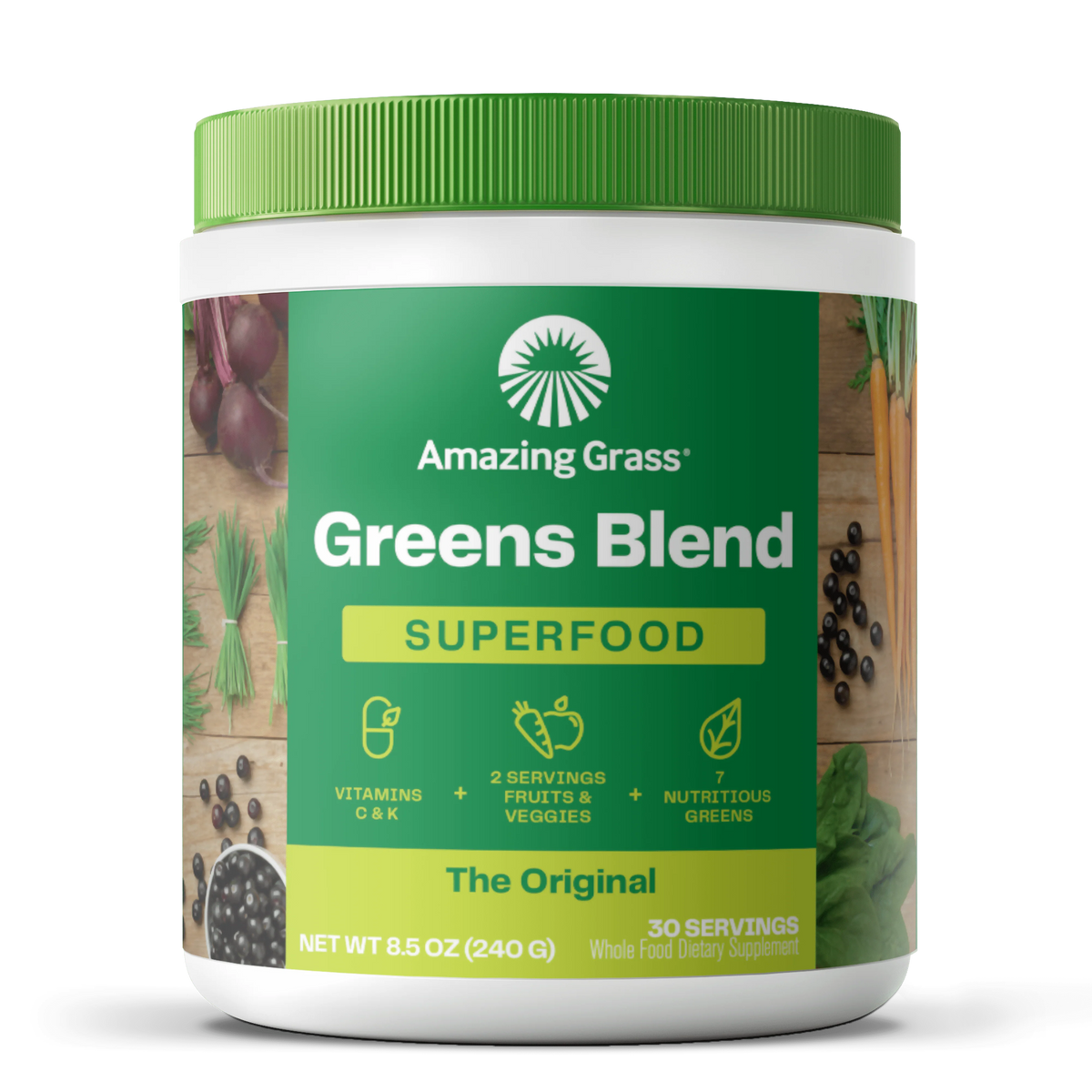 Greens Blend Superfood Powder 8.5 oz U9169