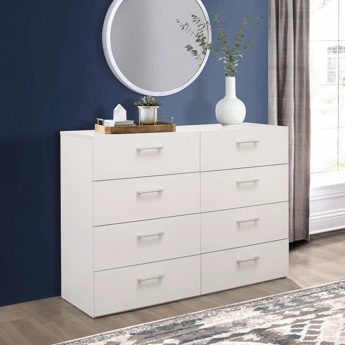 8 Drawer Natural Dresser T552