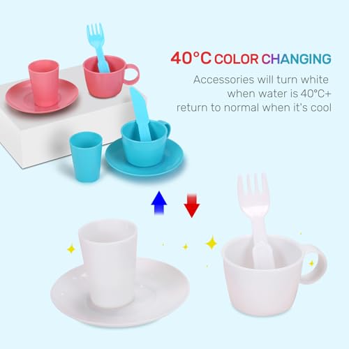 Pretend Play Kitchen Sink Toys with Cooking Stove Pot and Pan P212505