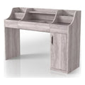 Wood Multi-Storage Vanity Table S486