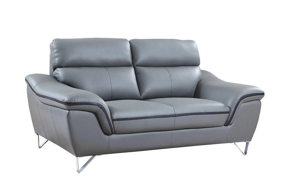 Light Brown Fabric Sofa G8586