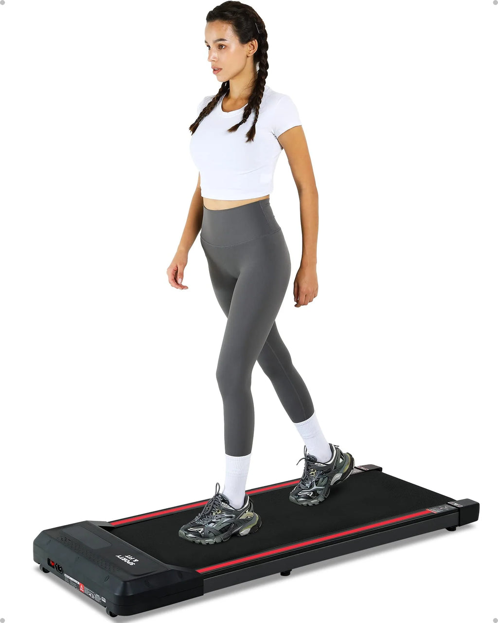 Black Portable Under Desk Treadmill Y403193