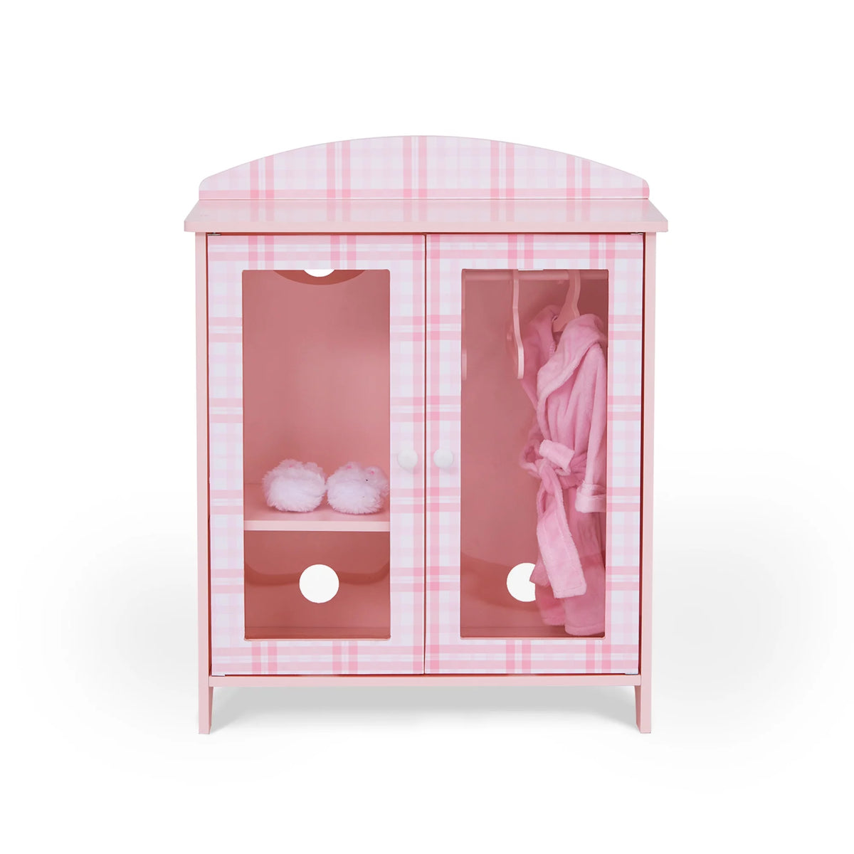 Pink Doll Robe and Slippers D543202