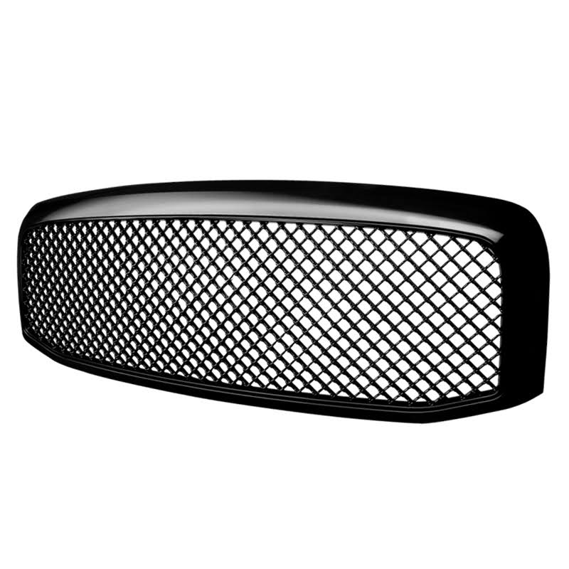 Glossy Black ABS Mesh Grille M577