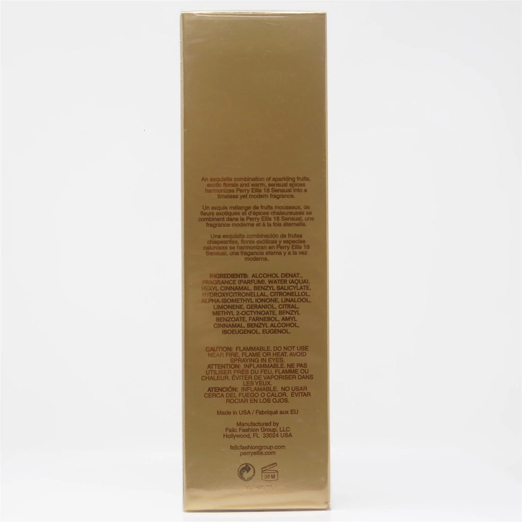 3.4 oz Eau De Parfum Spray F662