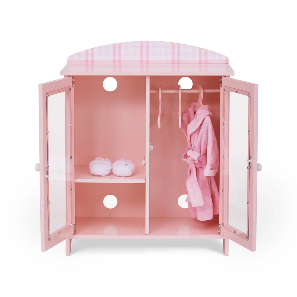 Pink Doll Robe and Slippers D543202