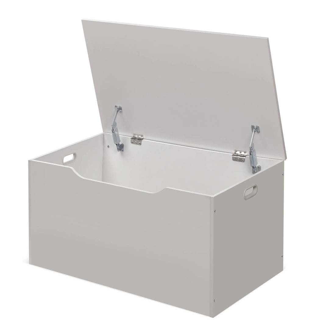 White Wooden Toy and Storage Box J533833