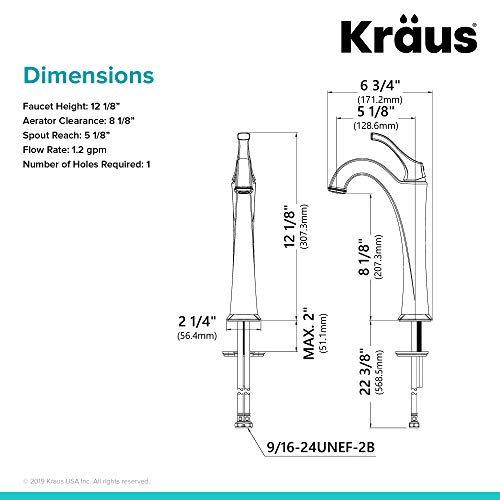 Brushed Gold Vessel Bathroom Faucet with Pop-Up Drain Q703380